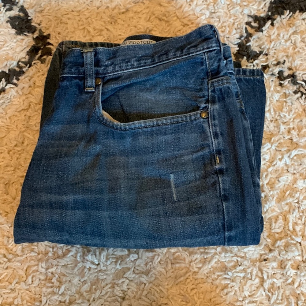 Mens Relaxed Bootcut Jeans